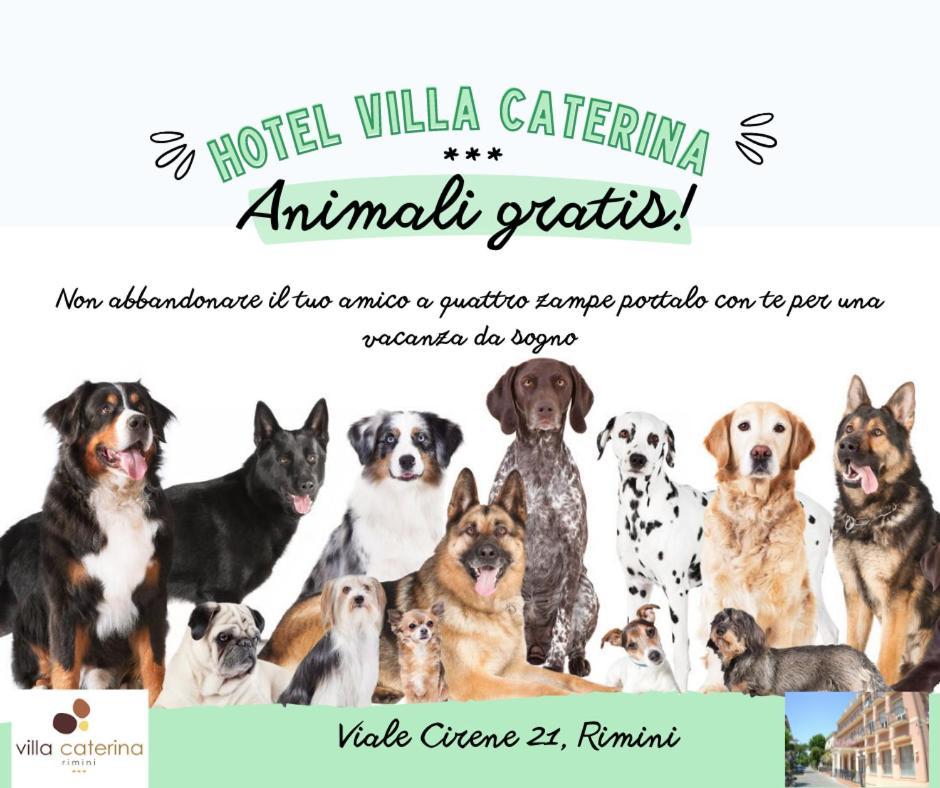 Hotel Villa Caterina Rimini Eksteriør bilde