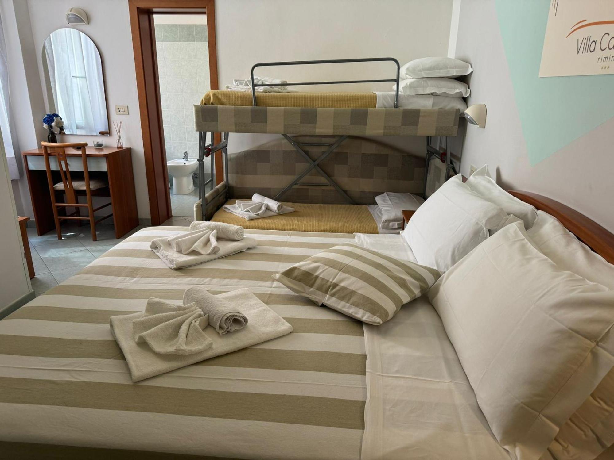 Hotel Villa Caterina Rimini Eksteriør bilde