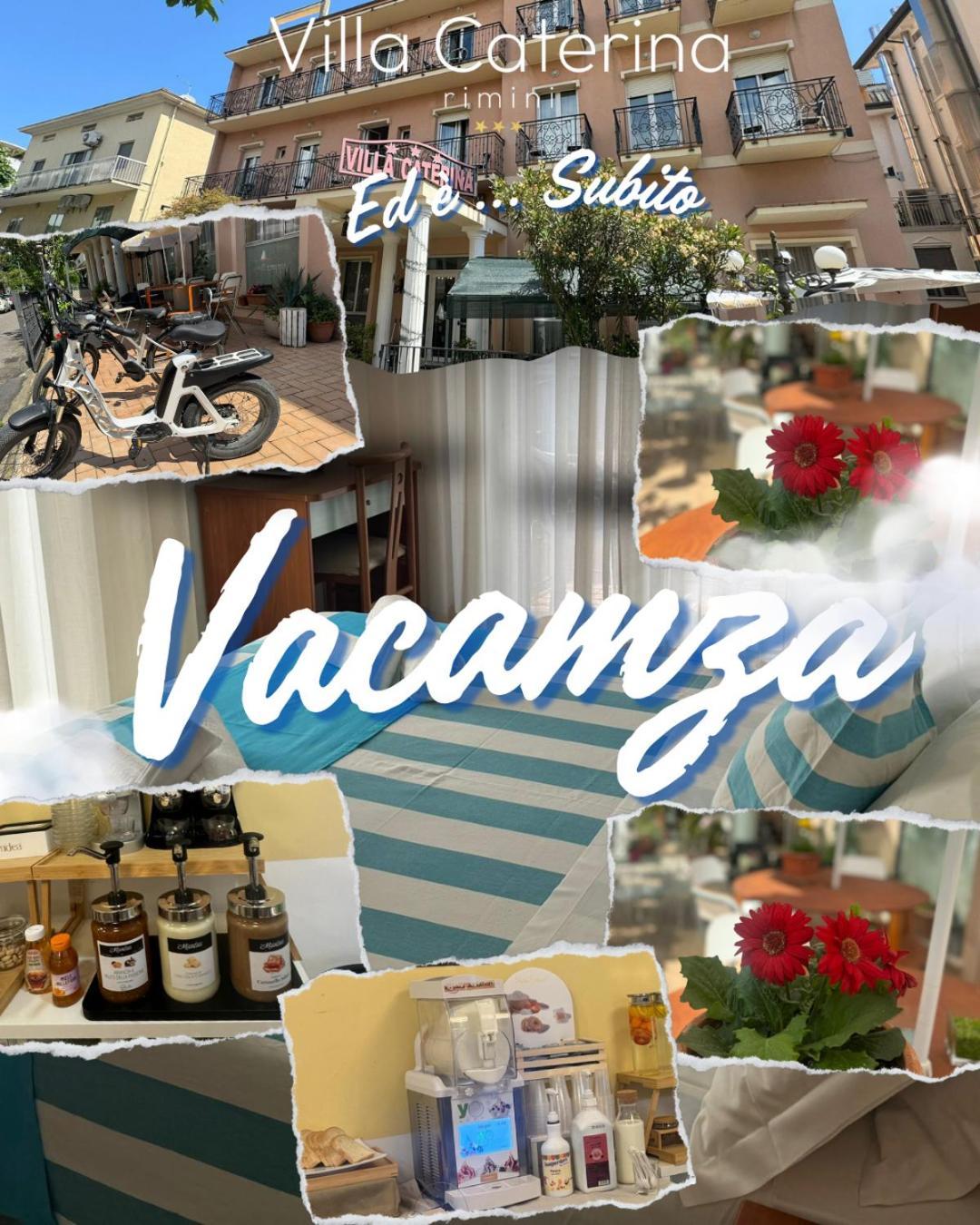 Hotel Villa Caterina Rimini Eksteriør bilde