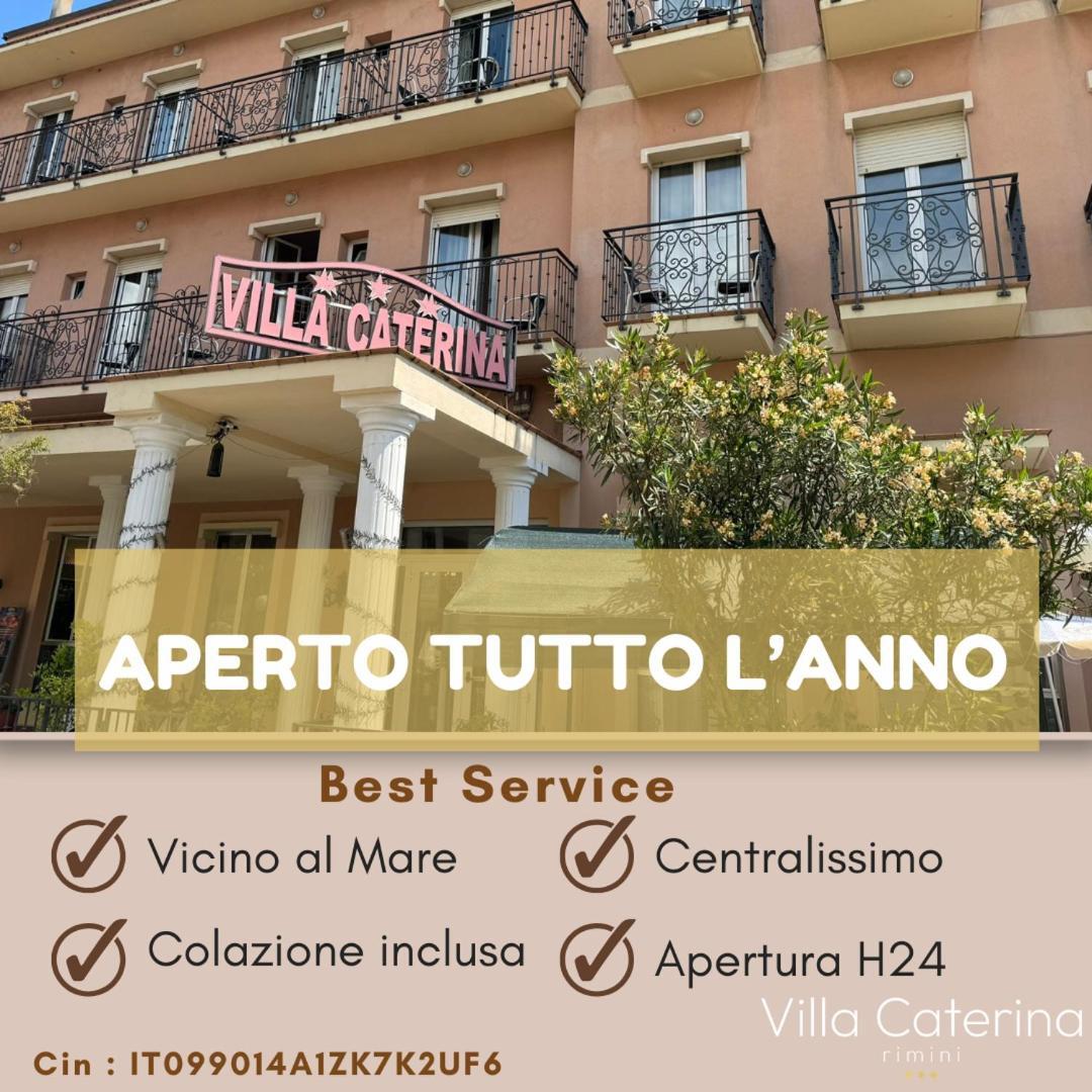 Hotel Villa Caterina Rimini Eksteriør bilde